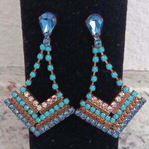 Dangle Turquoise Earrings
